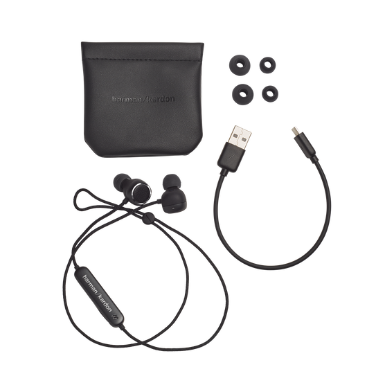 Harman Kardon FLY BT - Black - Bluetooth in-ear headphones - Detailshot 6